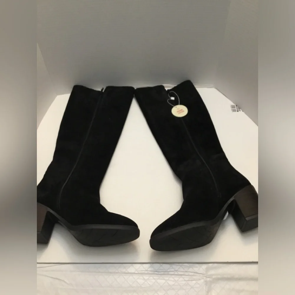 Lucky Brand Black Over the Knee Boots